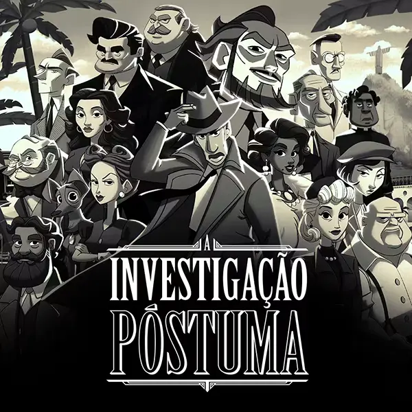 Capa de A Investigação Póstuma