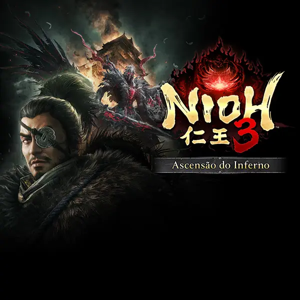 Capa de Nioh 3 Ascensão do Inferno